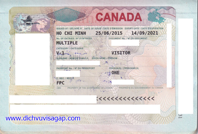Dịch vụ làm visa Canada tại TPHCM