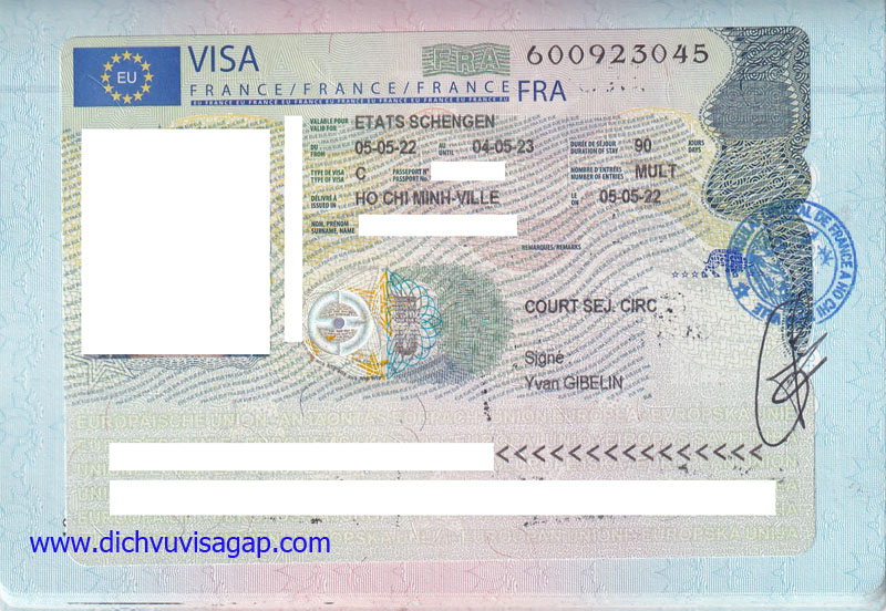 Dịch vụ làm visa Pháp (France), xin visa đi Pháp gấp