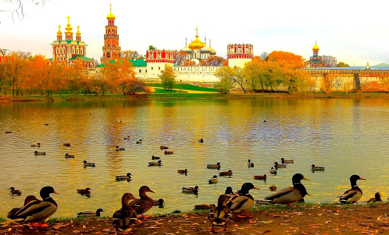 Cảnh đẹp mùa thu ở Nga