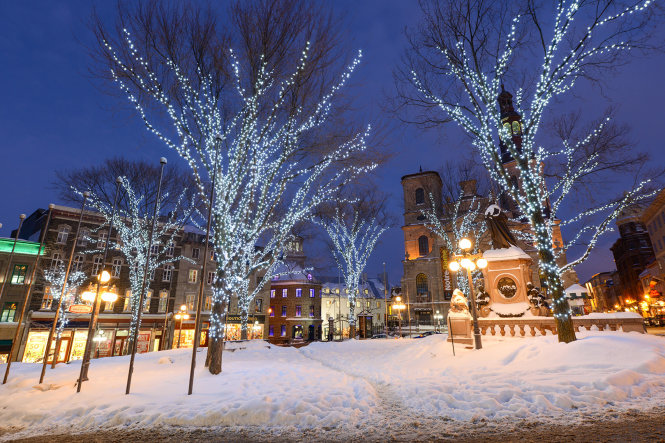Thành phố Quebec, Canada vào dịp giáng sinh 3