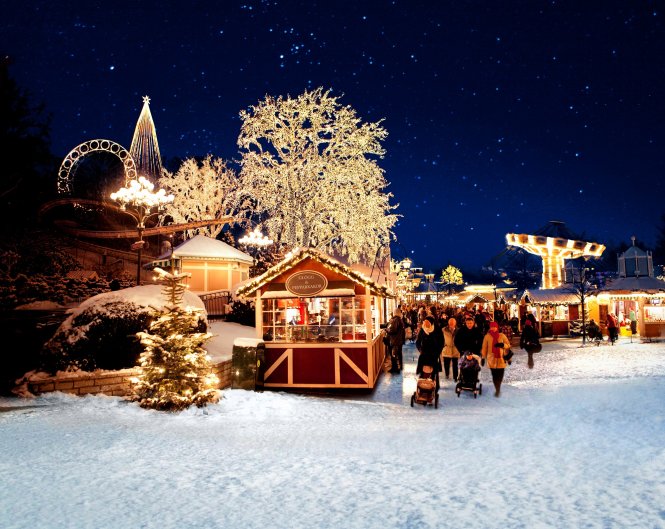 Dạo chợ Giáng sinh Liseberg, Thụy Điển