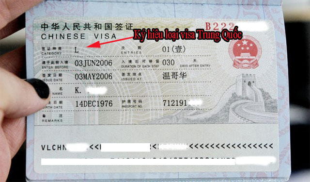 Giới thiệu các loại visa Trung Quốc