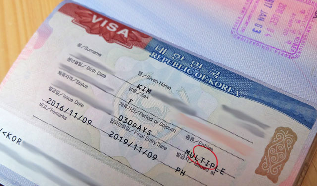 Hướng dẫn địa điểm nộp hồ sơ xin visa Hàn Quốc