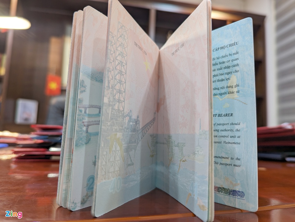 hộ chiếu Việt Nam phổ thông có gắn chip điện tử