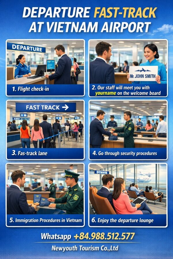 Departure Fast-Track At Vietnam Airport