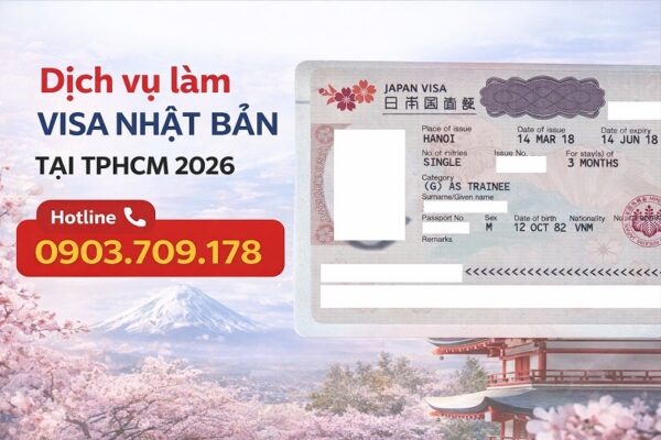 Dịch vụ làm visa Nhật Bản tại TPHCM trọn gói