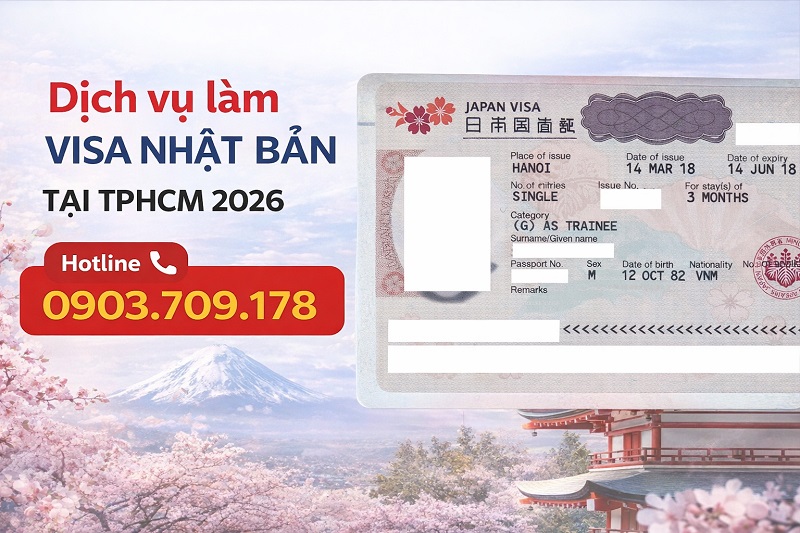 Dịch vụ làm visa Nhật Bản tại TPHCM trọn gói Dịch vụ làm visa Nhật Bản tại TPHCM trọn gói
