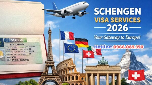 Dịch vụ làm visa Schengen tại TPHCM 2026: combo trọn gói
