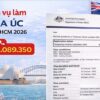 Dịch vụ làm visa Úc tại TPHCM 2026 trọn gói