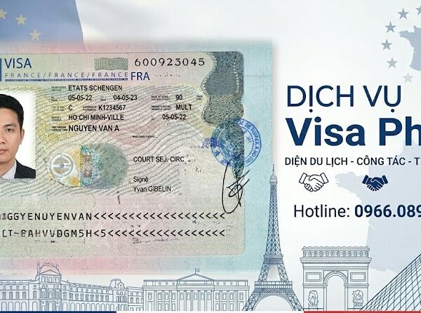 Dịch vụ visa Pháp diện du lịch, công tác, thăm thân