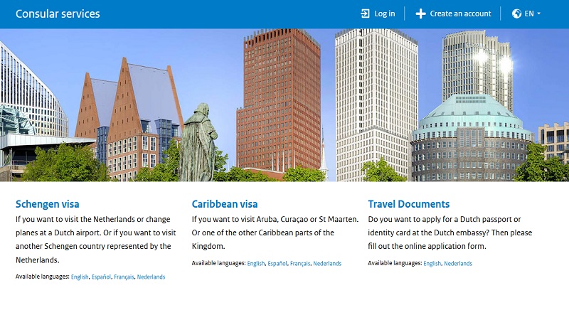 Cổng thông tin trực tuyến dành cho các dịch vụ lãnh sự tại Bộ Ngoại giao Hà Lan Cổng thông tin trực tuyến dành cho các dịch vụ lãnh sự tại Bộ Ngoại giao Hà Lan