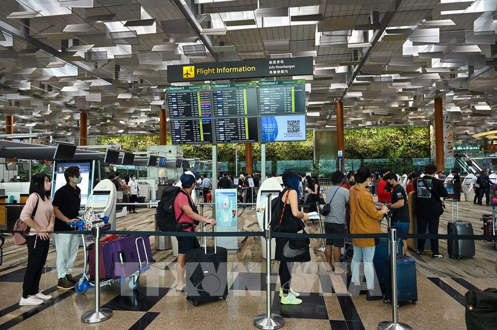 Làm thủ tục xuất cảnh Singapore bằng sinh trắc học thay cho hộ chiếu từ 2024