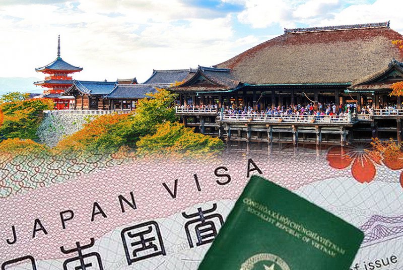 Thông báo lệ phí xin visa Nhật Bản cho người Việt Nam