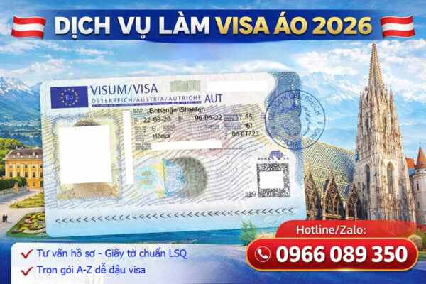 Dịch vụ làm visa Áo tại TPHCM 2026: Combo du lịch Áo trọn gói