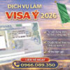 Dịch vụ làm visa Ý tại TPHCM: Combo du lịch Ý trọn gói 2026