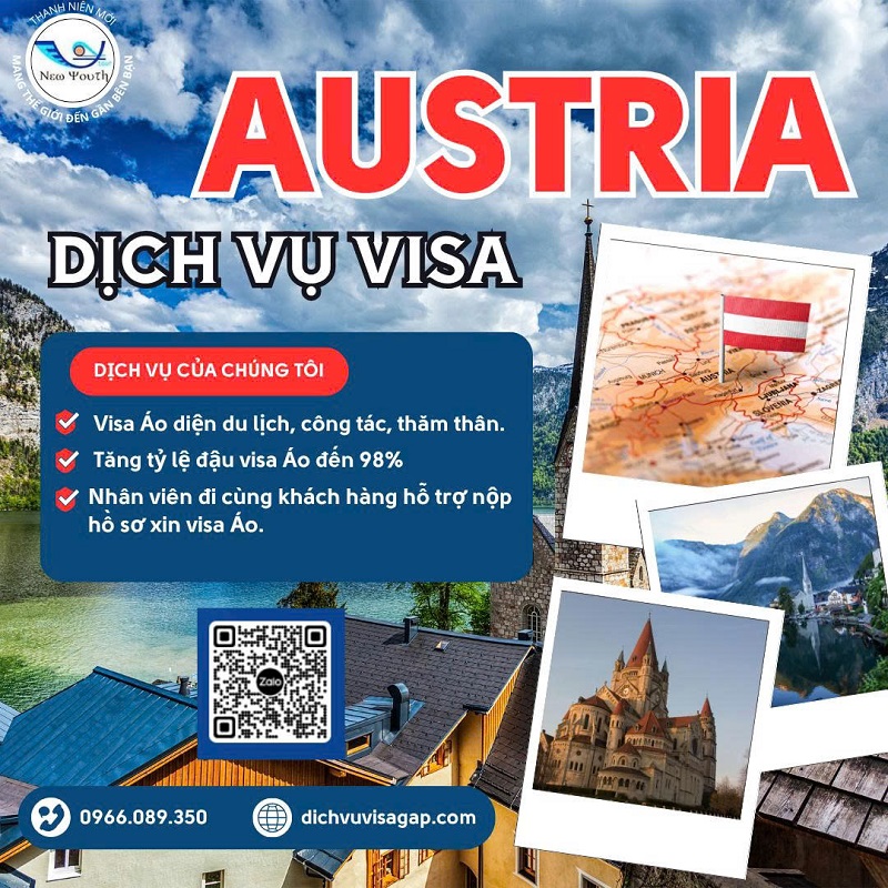 Dịch vụ visa Áo tại TPHCM nhanh và tỷ lệ đậu cao