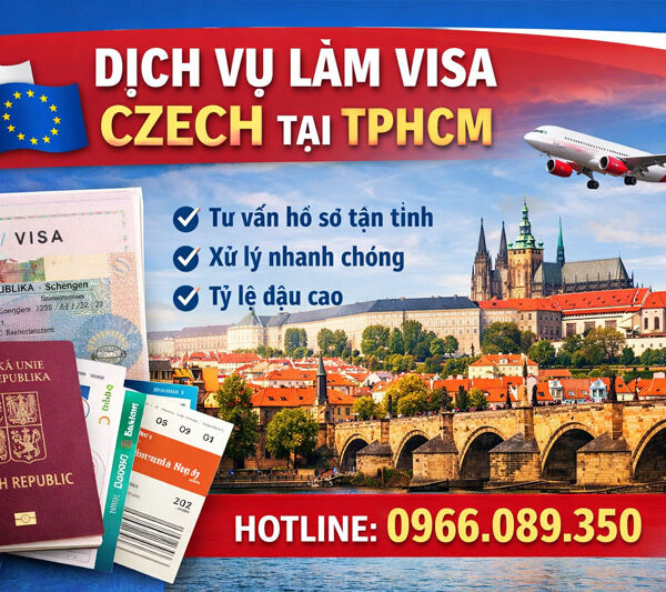 Dịch vụ làm visa Czech (Séc) tại TPHCM: Combo du lịch Czech trọn gói