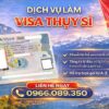 Dịch vụ làm visa Thụy Sĩ tại TPHCM 2026