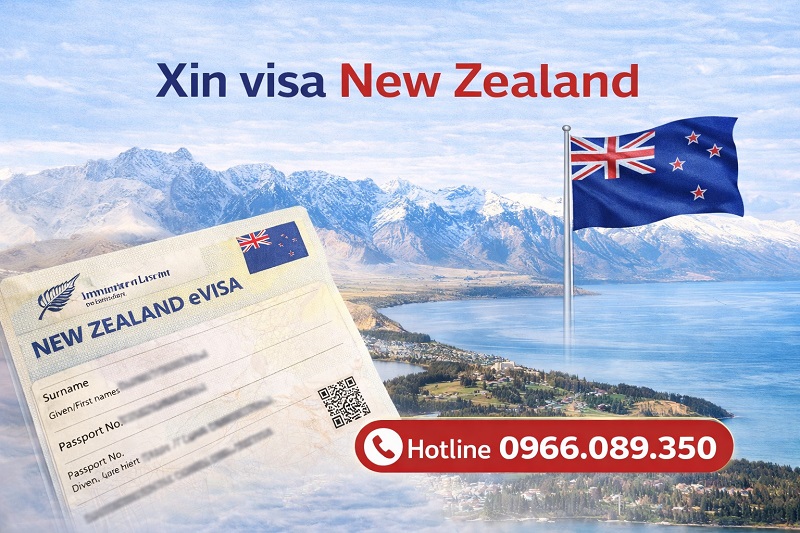 Dịch vụ visa New Zealand trọn gói 2026