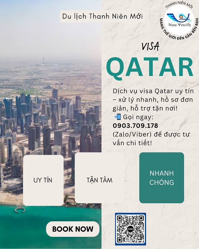 Dịch vụ visa Qatar tại TPHCM nhanh và tỷ lệ đậu cao Dịch vụ visa Qatar tại TPHCM nhanh và tỷ lệ đậu cao