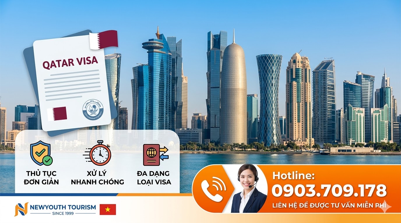 Dịch vụ visa Qatar trọn gói tại TPHCM
