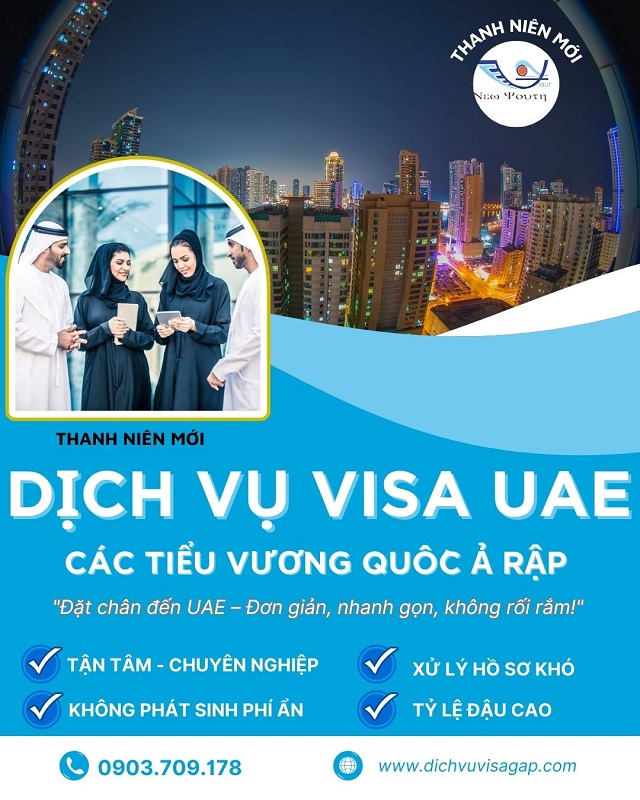 Dịch vụ visa UAE tại TPHCM nhanh và chuyên nghiệp