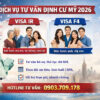 Dịch vụ tư vấn định cư Mỹ 2026: chuyên visa IR và Visa F4