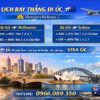 Lịch bay thẳng đi Úc 2026 của Vietnam Airlines & dịch vụ visa Úc trọn gói